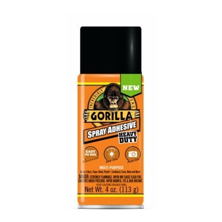 Gorilla Glue Spray Adhesive, Clear, 11 oz 6346502